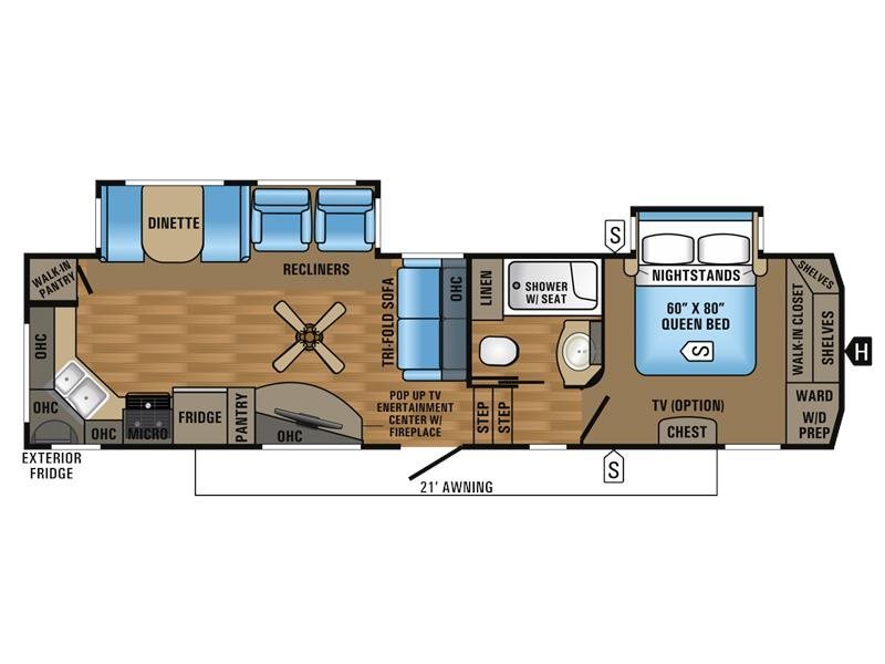 2017 Jayco Eagle RV 293RKDS