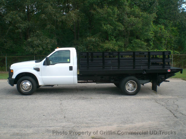 2008 Ford Super Duty Drw Rack Lift Gate Just 10k M  Flatbed Truck