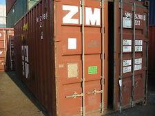 20' Steel Shipping Container, 0