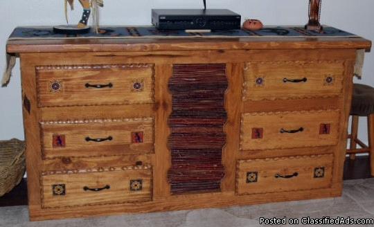 Handcrafted 6 Drawer Dresser