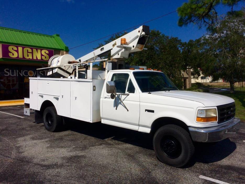 1997 Ford F450  Bucket Truck - Boom Truck