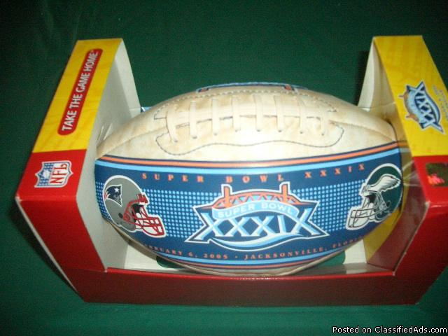 NFL Super Bowl XXXIX Commemorative Football, 1
