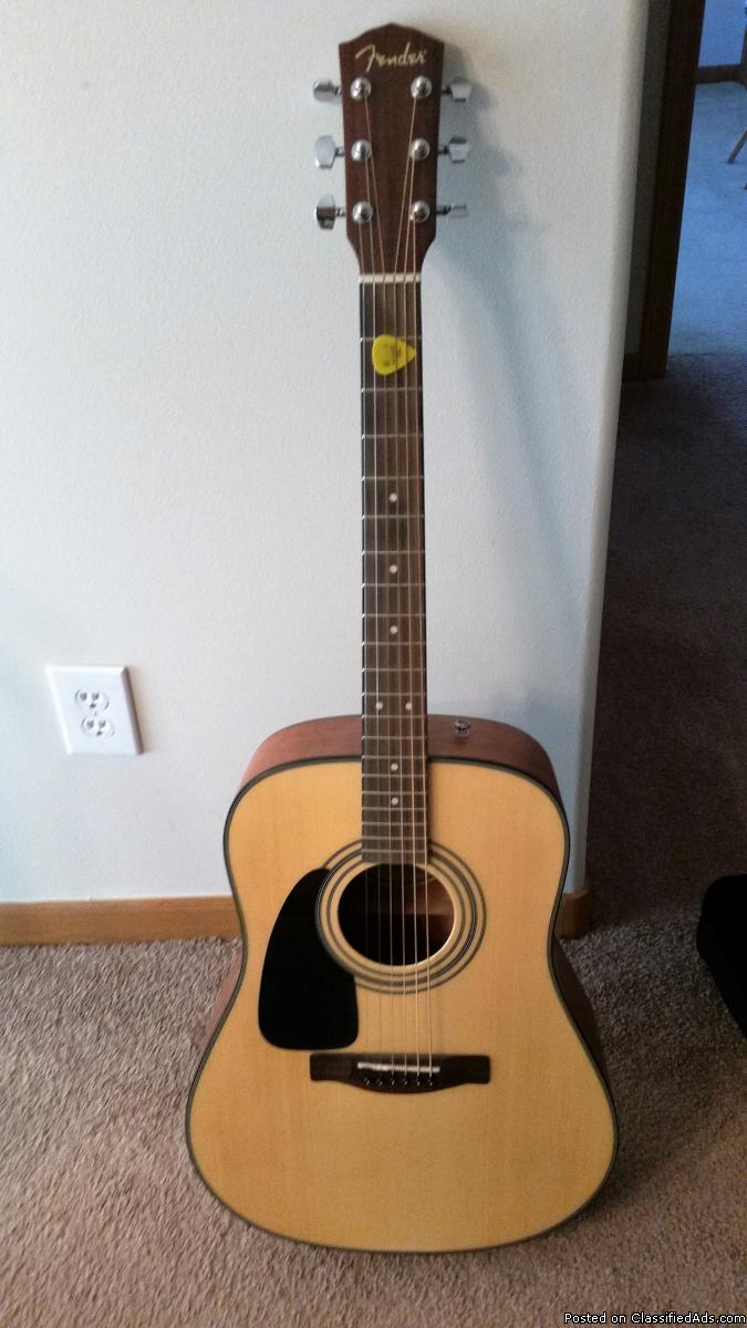 Fender Acoustic Guitar, 0