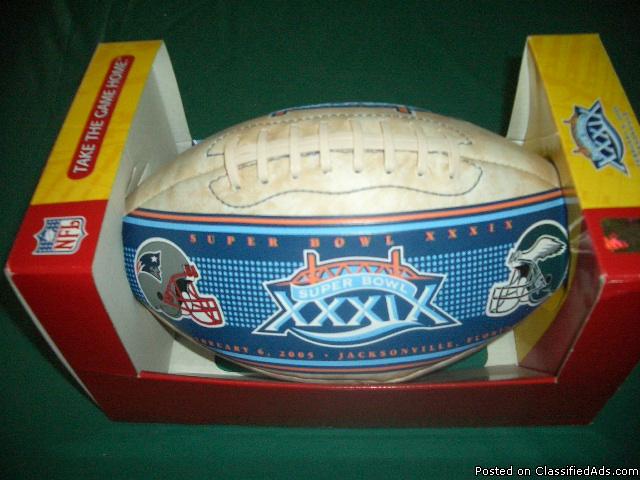 NFL Super Bowl XXXIX Commemorative Football, 0