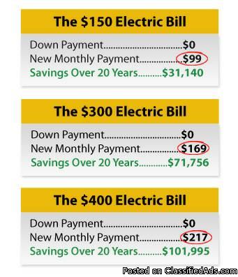 Take a reprieve from your Electric Bill for 12 Months ..., 1