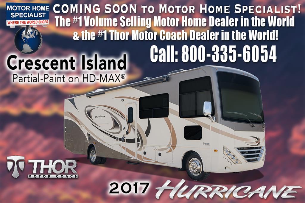 2017  Thor Motor Coach  Hurricane 34F RV for Sale at MHSRV W/Kin