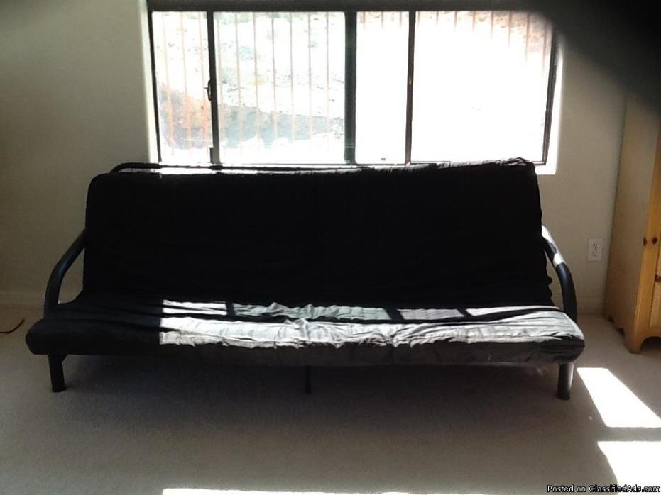 Futon sofa bed/ bedroom set, 1