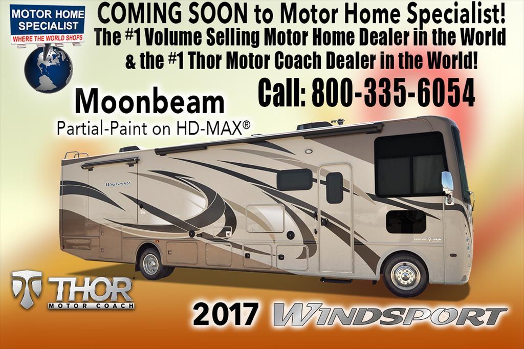 2017  Thor Motor Coach  Windsport 34J Bunk Model RV for Sale W/K