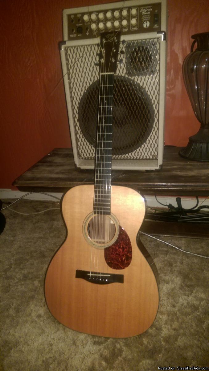 Santa Cruz OM/PW acoustic guitar, 0