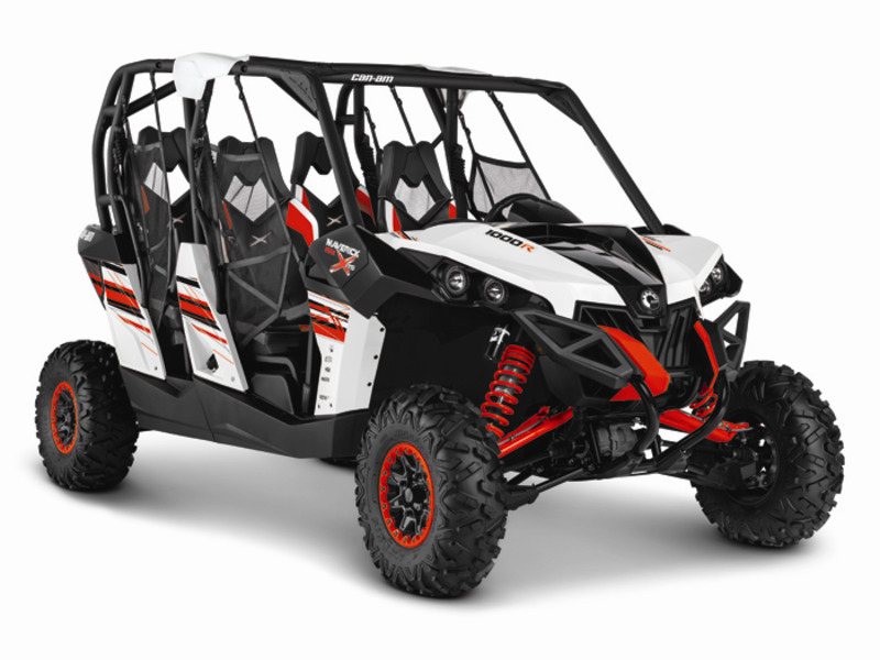 2014 Can-Am Maverick MAX X rs DPS 1000R White, Black