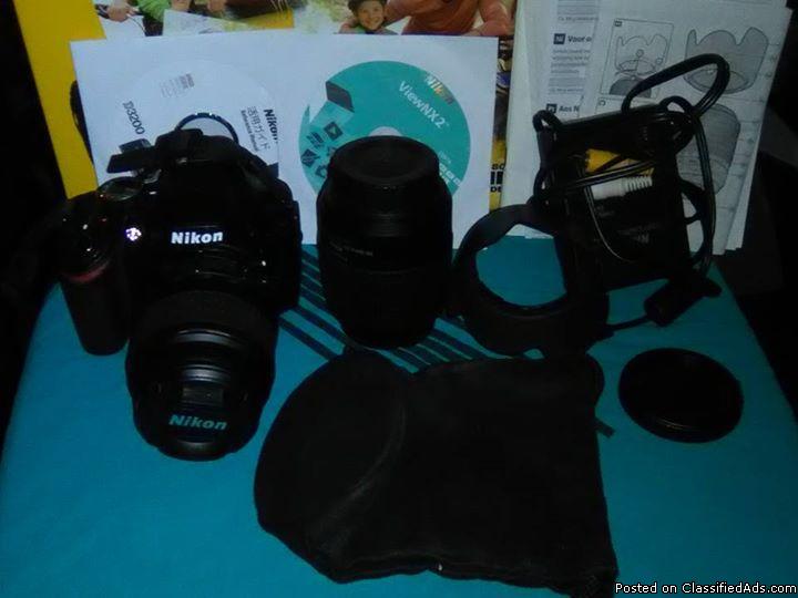 Nikkon D3200 Digital Camera, 2