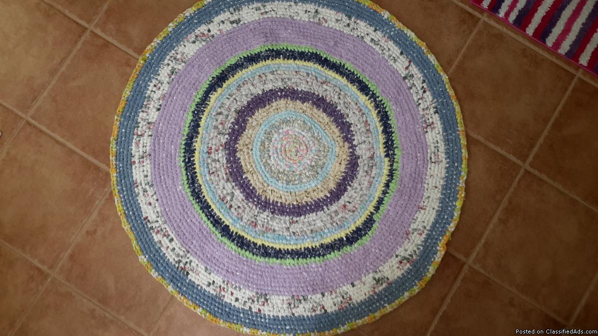 New handcrafted  rag rugs, 1