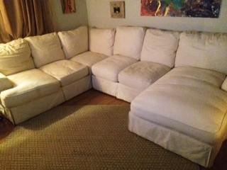 Large White Sectional, 1