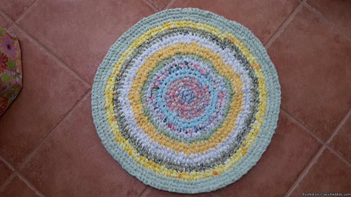 New handcrafted  rag rugs, 2