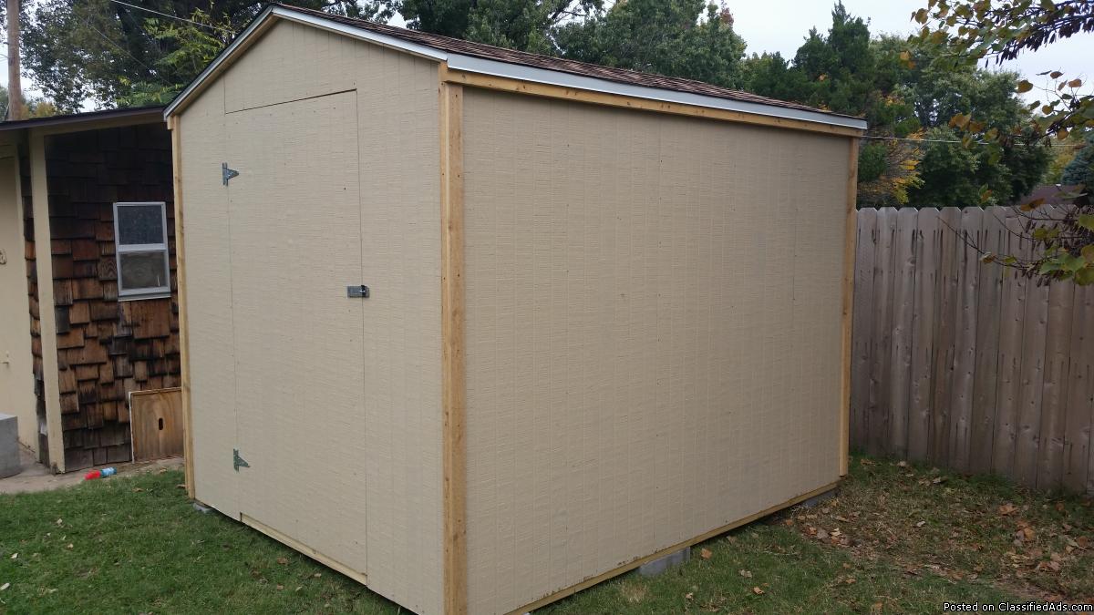 8x10' Garden Shed