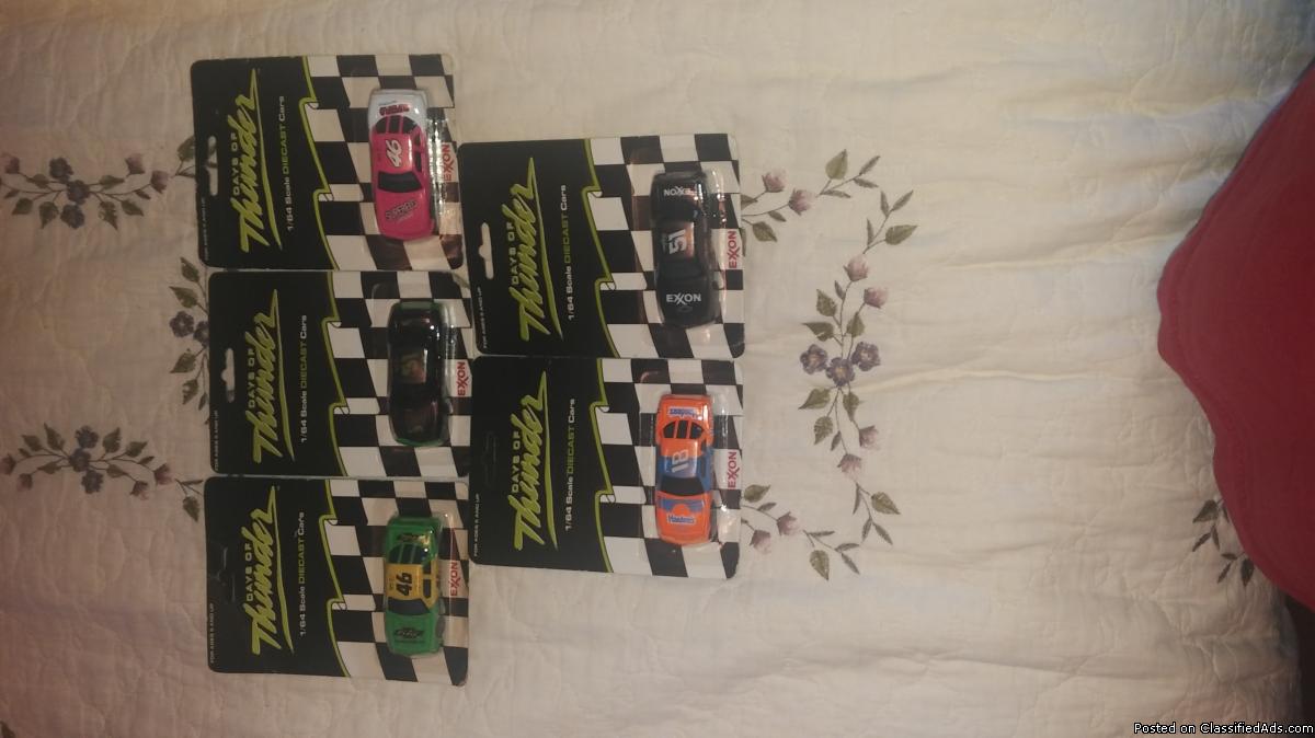 Days Of Thunder Movie Collectable Race Cars..