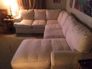 Large White Sectional, 2