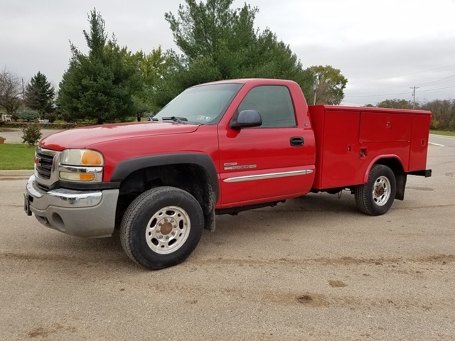 2003 Gmc 2500hd 4x4  Utility Truck - Service Truck