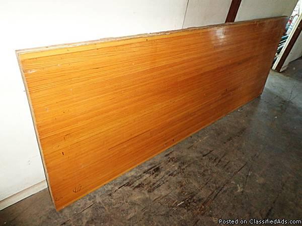 RECLAIMED BOWLING LANE FLOOR SECTIONS, 0