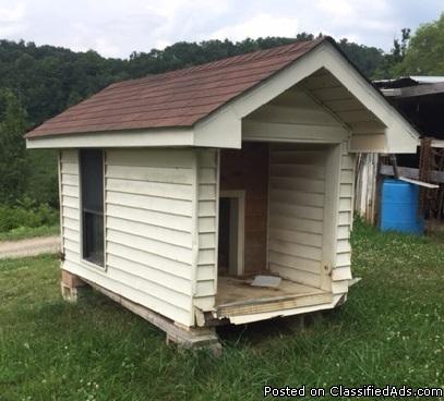Custom Built Dog House w/Porch & Window - $650 (Abingdon, VA), 1