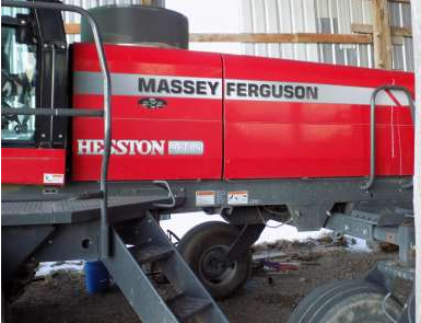2010 Massey Ferguson 9635 Swather, 1