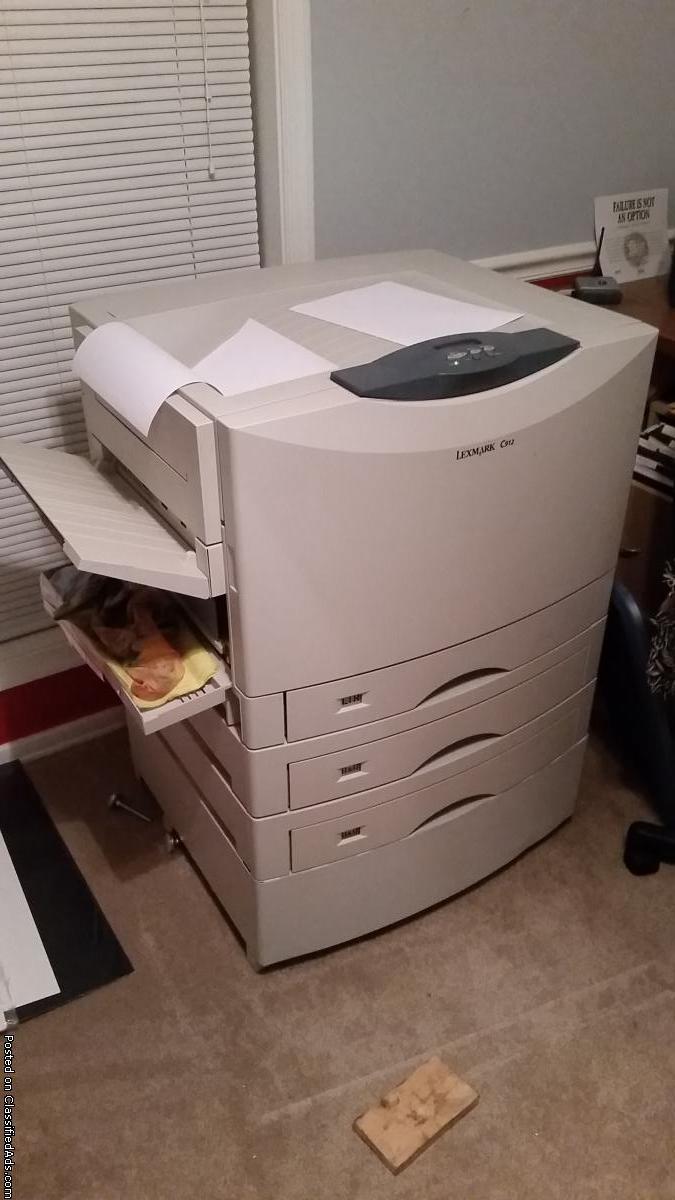 Lexmark C912 Office Laser Printer, 0