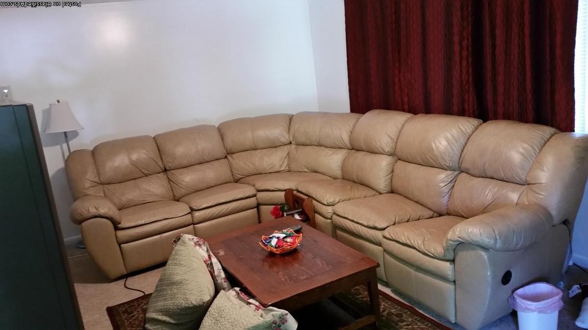 sectional couch, 1