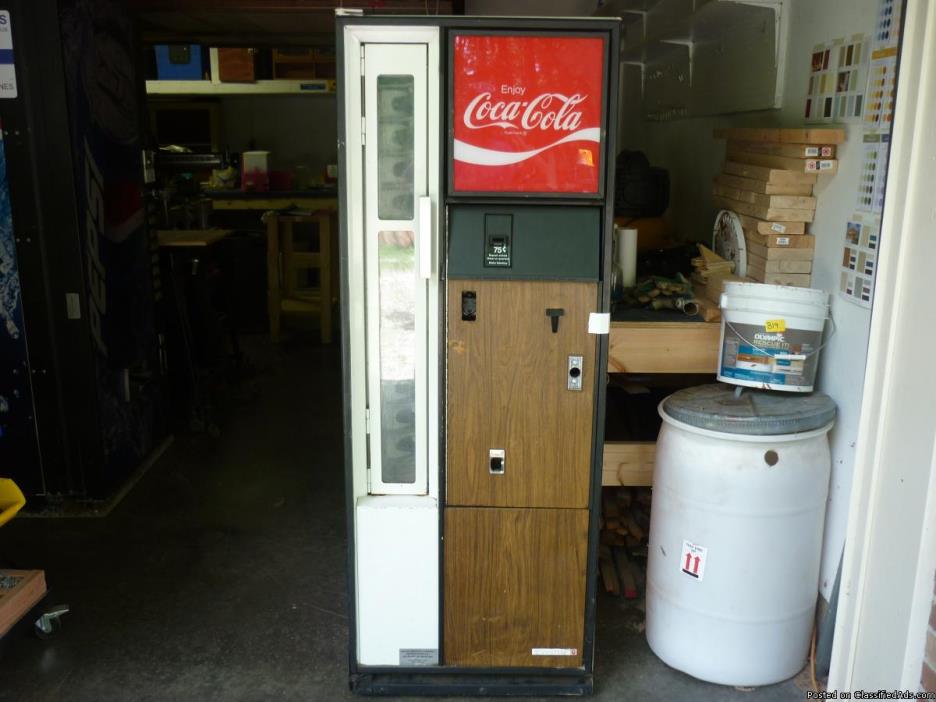 A NUMBER OF POP MACHINES FOR SALE IN ZANESVILLE OHIO, 1