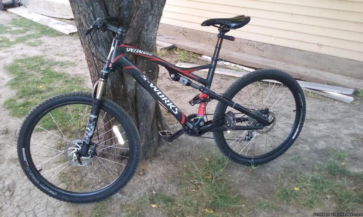 Specialized  s-works mtb carbon fiber! Beautiful  bike  excellent  ride!!! Must..., 1