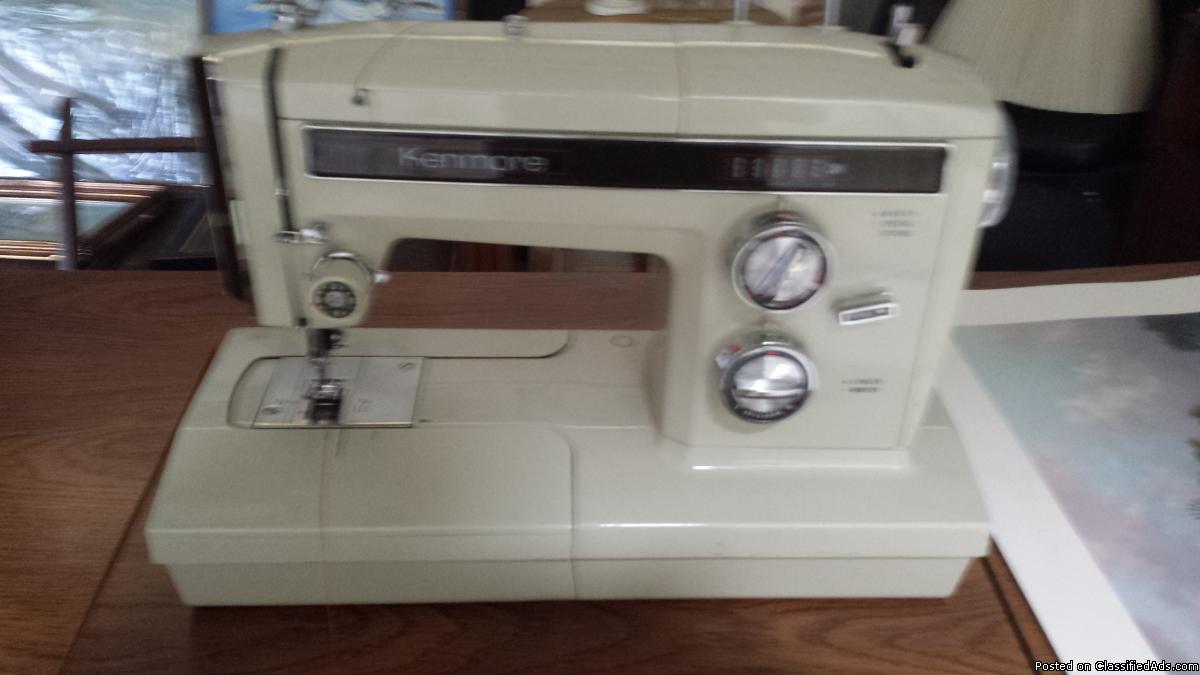 Kenmore Sewing Machine and Cabinet 1976, 2