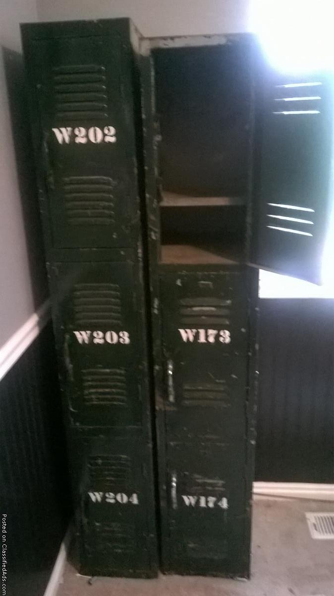 vintage lockers, 1