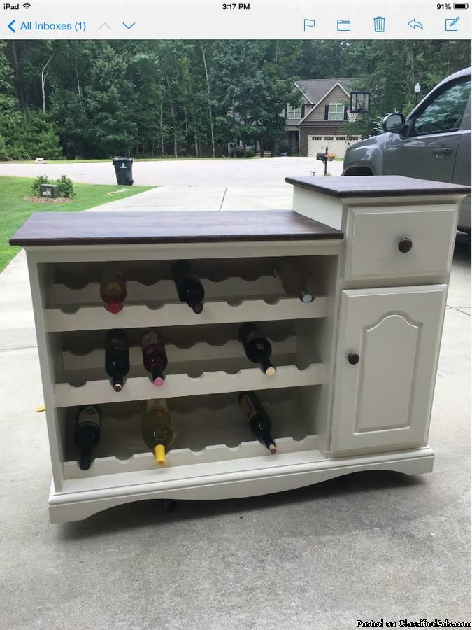 Wine/Liquor Cabinet - Just Refinished