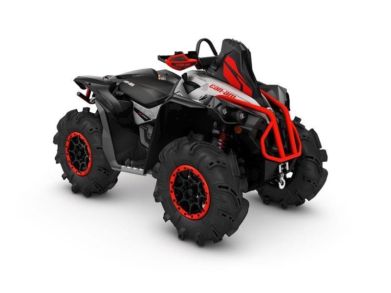 2017 Can-Am Renegade X mr 1000R Hyper Silver / Black / Can-Am Red