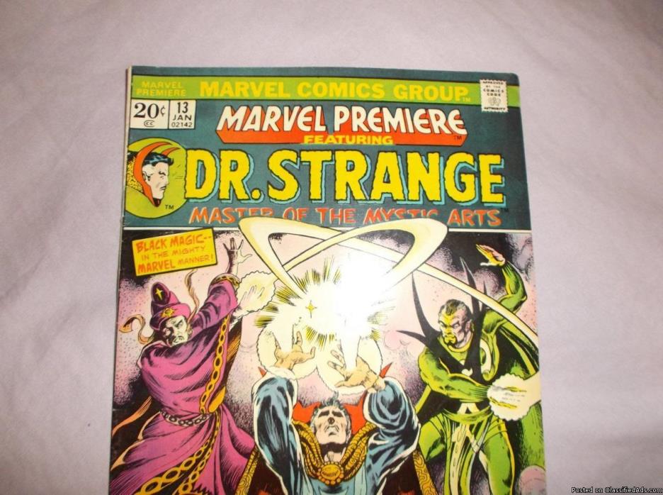Marvel Premiere # 13 * CRUSTY BUNKERS * Solid FN * Dr. Strange vs. Mordo * 1974, 0