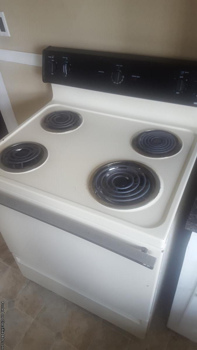 Stove and whirlpool microwave, 0