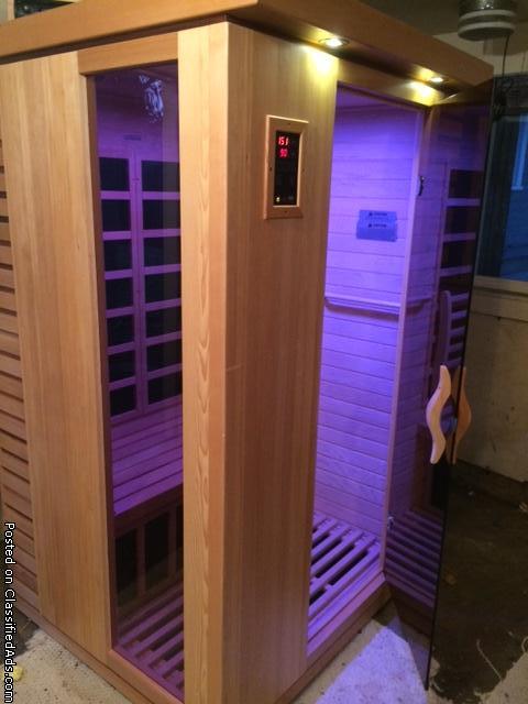 Infrared Sauna 2 Person Infrared Heat Therapy, 0
