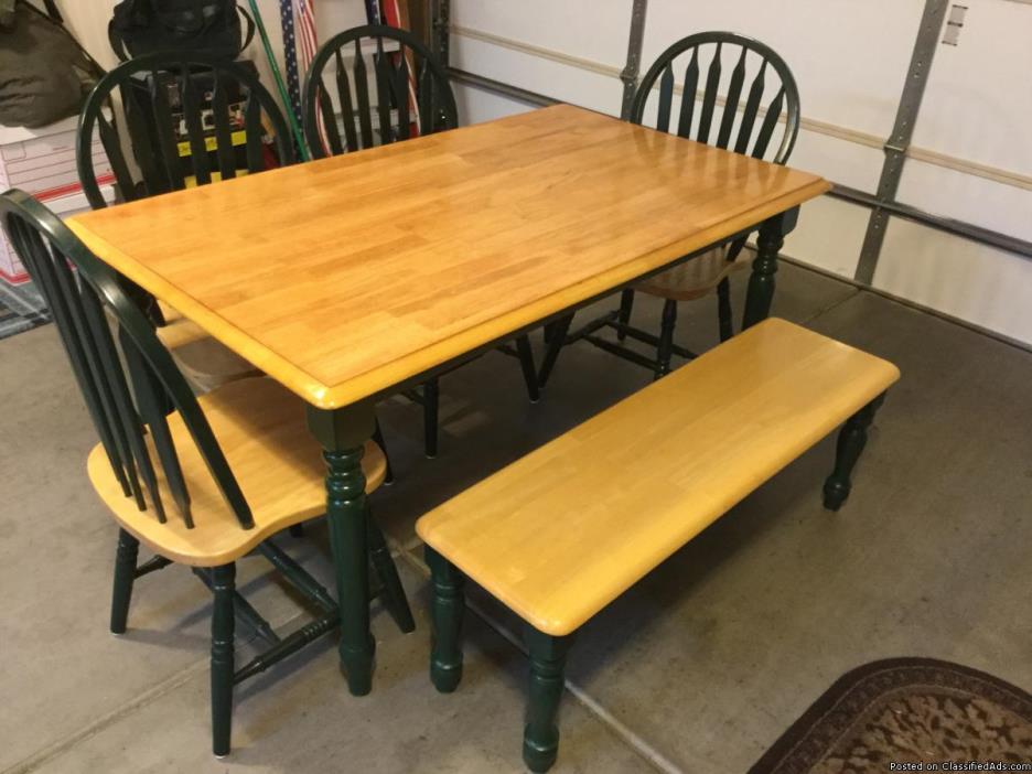 Country kitchen table set, 1