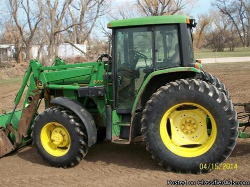 1993 John Deere 6400 Tractor, 0