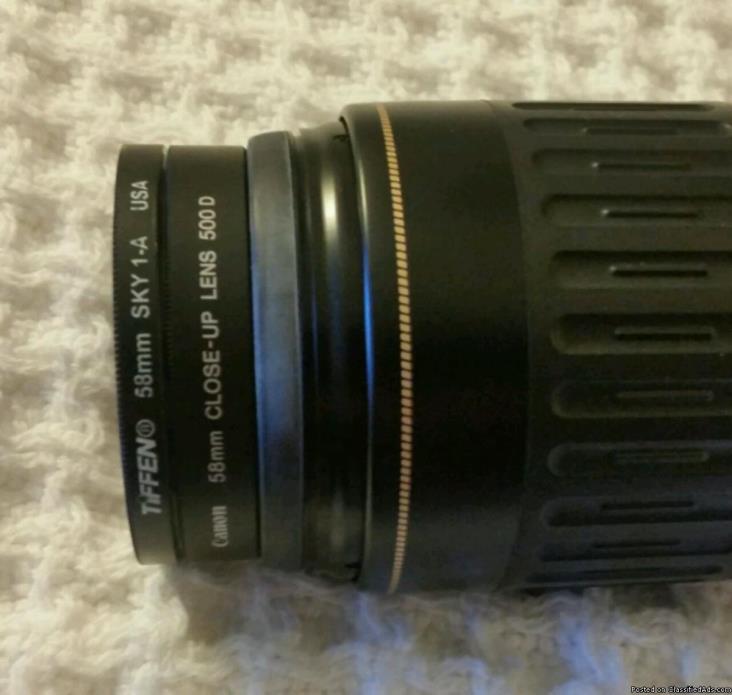 Canon EF 100-300mm f/4.5-5.6 Telephoto Lens *W/CLOSE UP ATTACHMENT for Canon SLR, 2