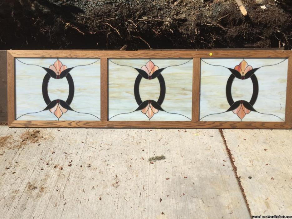 Stainglass Oak Panel, 0