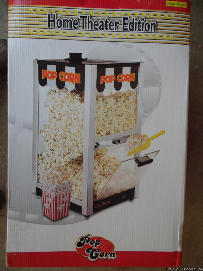 New Theater Style Popcorn Popper