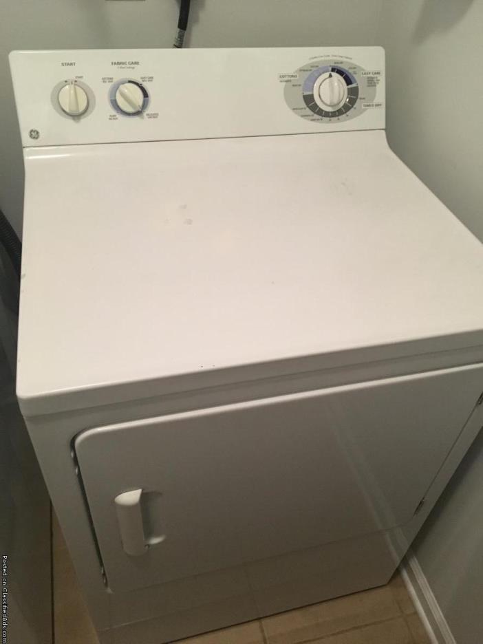 GE Washer and Dryer, 2
