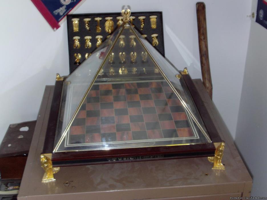 treasures of tutankhamun chess set