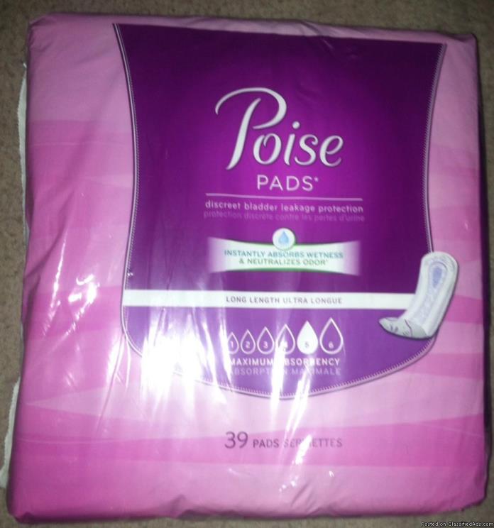 New Poise pads, 0