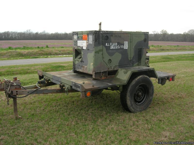 1999 MEP-803A Military Diesel 10KW Generator, 2