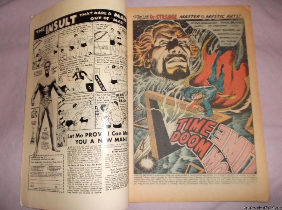 Marvel Premiere # 13 * CRUSTY BUNKERS * Solid FN * Dr. Strange vs. Mordo * 1974, 2
