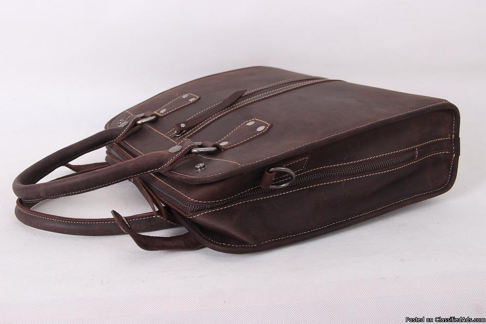 Vintage Handmade 1818 Leather Bag, 1