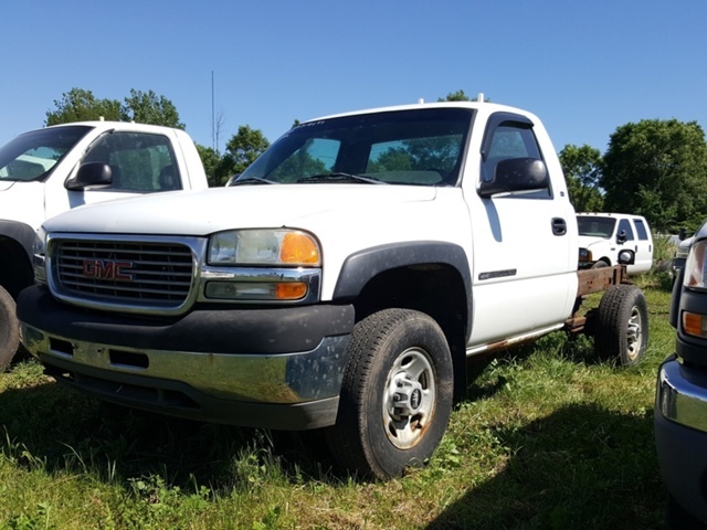2001 Gmc 2500hd  Cab Chassis