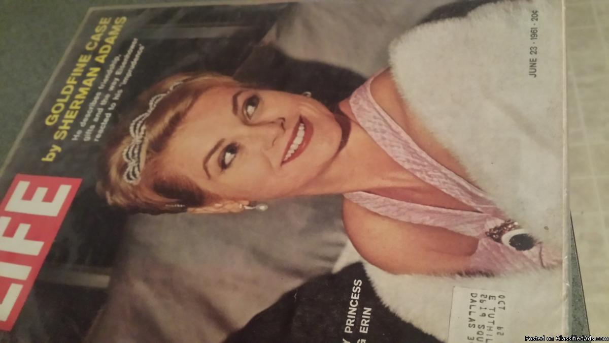 Life & Look Grace Kelly Magazines 1959-1964