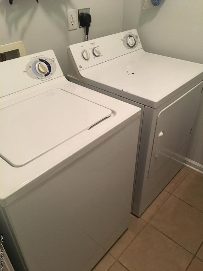 GE Washer and Dryer, 0